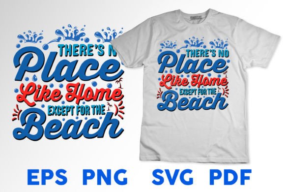 Beach Summer Graphic T Shirt Designs: Your Editable Vacation Vibe