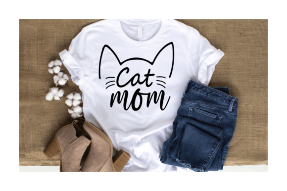 Cat Mom SVG Design: Your Go-To for Custom Creations