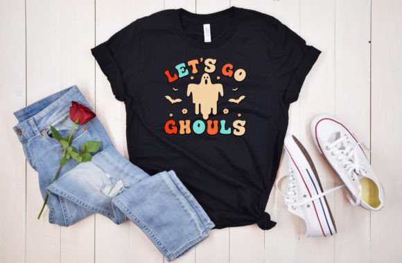 Halloween Retro Groovy Graphic T-shirt: Your Ultimate Design Asset