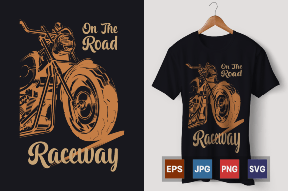On the Road Raceway Motorcycle Graphic: Ignite Your Brand's Visual Identity