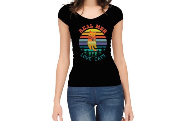 Real Men Love Cats Graphic: A Bold Statement for Modern Brands