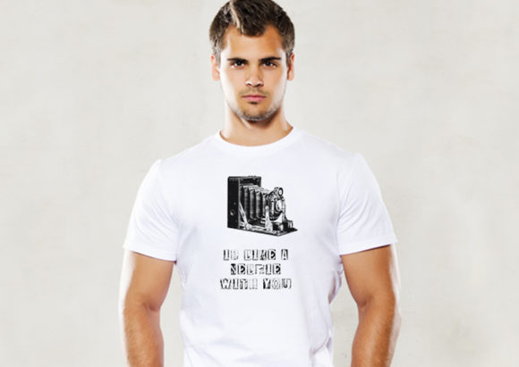 Retro Selfie Graphic Tee Print File: Your Next Design Asset