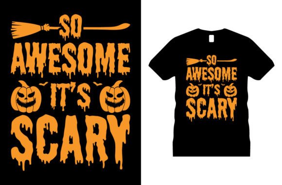 Scary Halloween Graphic T-shirt Design: Beyond the Basic Jack-o'-Lantern