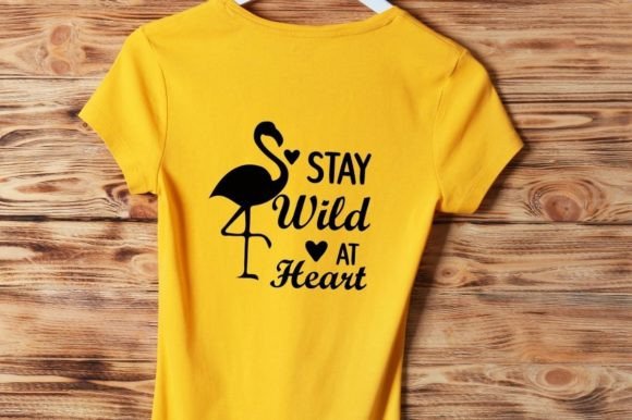 Stay Wild at Heart Graphic Design for Creative Projects