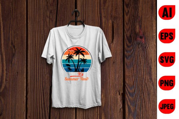 Summer Typography & Graphic T Shirt Design: A Deep Dive