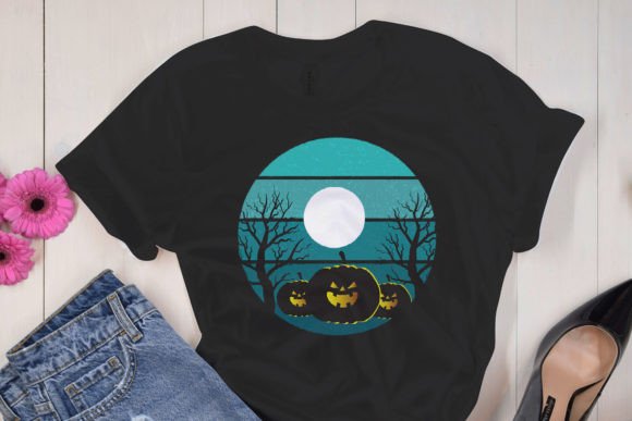 Unlocking Nostalgia: Vintage Halloween T-Shirt Design Graphics
